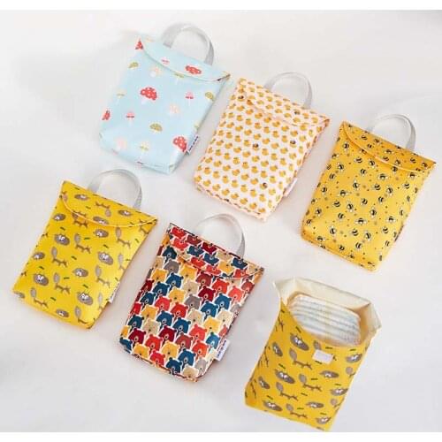 Multifunctional Baby Diaper Bags Reusable Fashion Waterproof Diaper Organizer Portable Big Capacity Mummy Bag Travel Nappy Bag