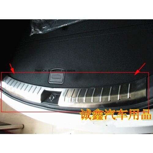 For HYUNDAI Santa Fe 2006-2012 ABS Chrome Rear window wiper cover Trim