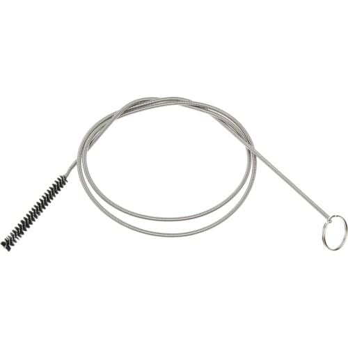 Folding Hydration Pack Stainless Steel Hose Brush Tube for Water Bag Spring Scrub Pipe Cleaning Kit