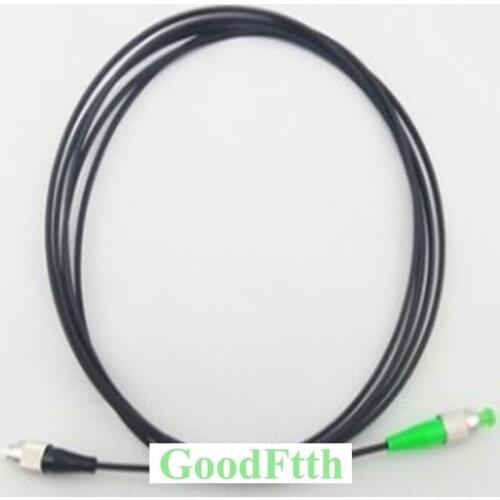 Drop Cable Patch Cord FC-FC/APC FC/APC-FC/UPC SM G657a 3X2mm 1 core Black GoodFtth 100-500m