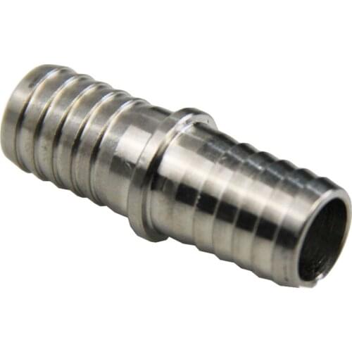 STAINLESS JOINER - 13MM BARB,For Home Brew Beer