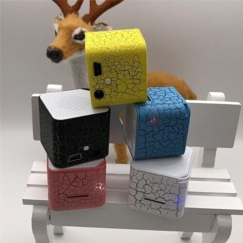 New Burst Pattern External Sound Card Mp3 Mini Speaker MP3 Player Wireless Bluetooth-compatible External Mp3 Walkman