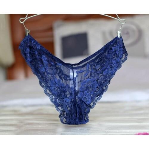 AQ247 2 PCSHigh Quanlity Women Lingerie Seamless Panties Transparent Sexy Lace Calcinha Womens Briefs Panty Underwear Plus Size