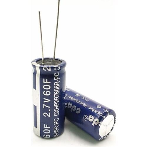 1pcs Original 2.7V60F energy storage capacitor high current power supply 2.7V 60F
