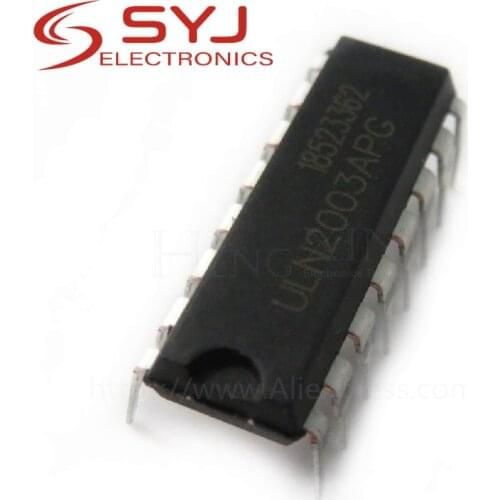 10pcs/lot ULN2003APG ULN2003AP ULN2003A ULN2003 DIP-16 In Stock