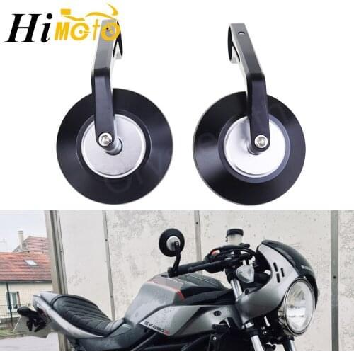 Aluminum 7/8" 22mm Handle Bar End Mirrors Rear View Side Mirror For Ducati Honda Yamaha SUZUKI Harley Cafe Racer Bobber Chopper