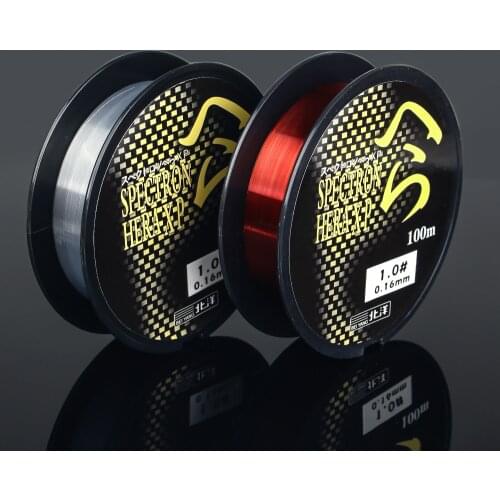 DNDYUJU 100m Mainline Tippet Super Strong Nylon Fishing Line Japan Material Fishing Line Bass Carp Fishing Accessories