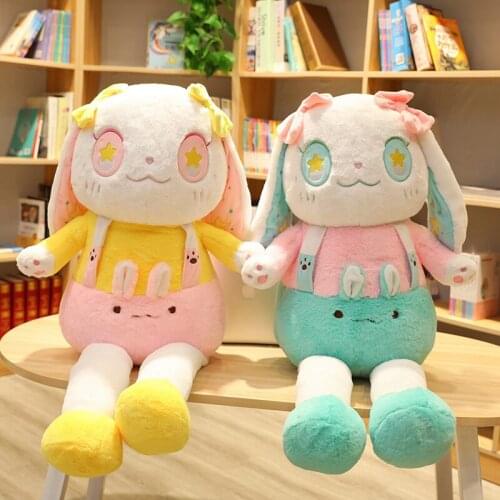 110cm Lovely Rabbit Dolls Classical Soft Plush Bunny Rabbit Toy Cute Lop Rabbit Plush Pillow For Kids Friend Girls