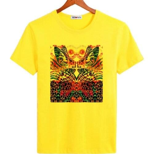 BGtomato colorful printing t shirt men creative design top tees new style funny tshirt comfortable white shirt men