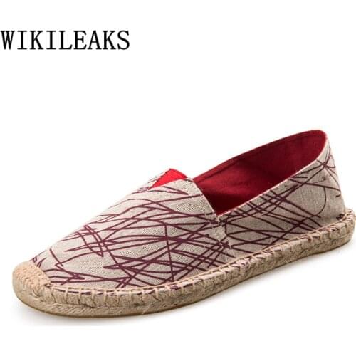 Unisex Shoes Loafers Men Canvas Shoes Espadrilles Men Loafers Casual Shoes Men Summer Sepatu Slip On Pria Erkek Ayakkabi Basket