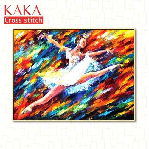 Cross stitch kits,Embroidery needlework sets with printed pattern,11CT-canvas for Home Decor Painting,Portrait Full NCKP034