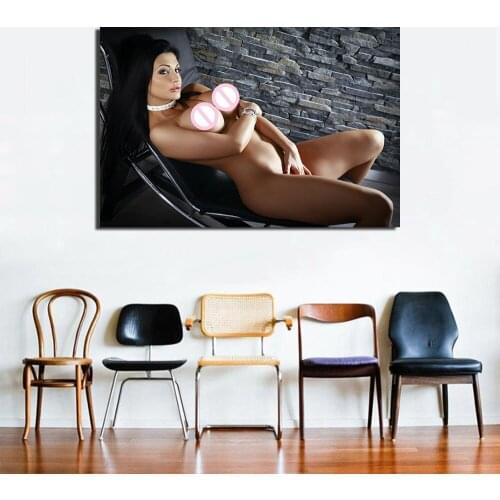 Wall Art Sexy Super Model Poster Canvas Prints Paintings Wall Picture for Living Room Decor