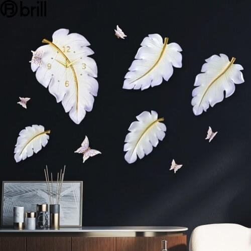 Creative Watch Wall Clock Modern Design Large Living Room Silent Luxury 3d Wall Clocks Wall Watches Home Decor Horloge Murale