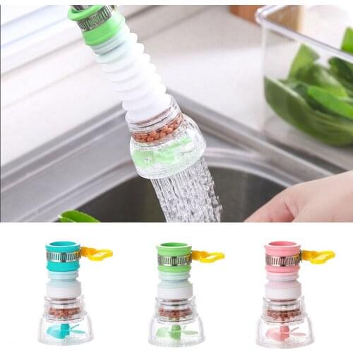 Faucet Rotary Drainer Maifan Stone Filter Sprinkler Household Kitchen Splash Water Filter Water Purifier Kitchen Accessories
