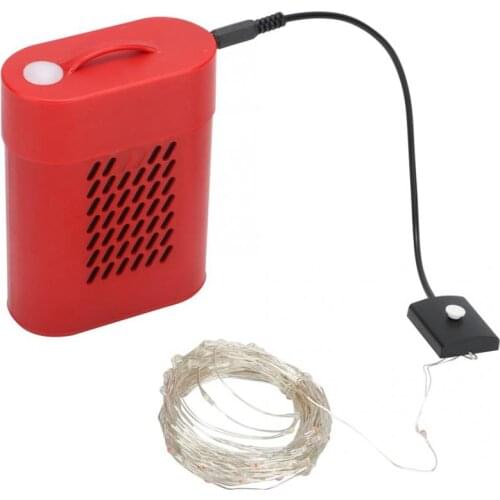 Holiday decoration Waterproof Christmas LED String Light Salt Water Powered Emergency Lamp Holiday Outdoor Decoration Holiday