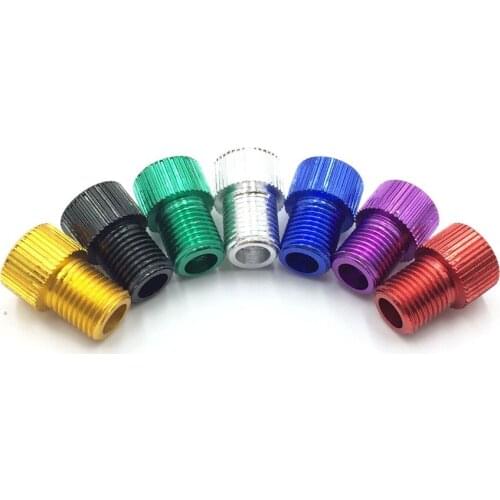 5 Pcs Presta to Schrader Valve Converter Cycling Bicycle Tube Tire Inflator Valve Adapter Conector Cycle Bike Accessories