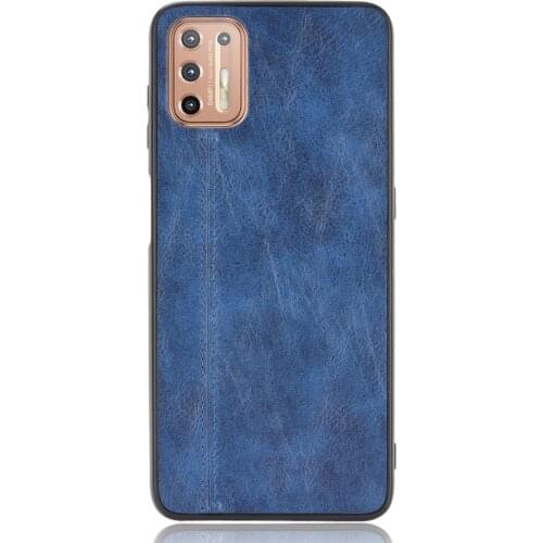 Luxurious high-quality All by hand sew leather Mobile phone case for MOTO G9 PLUS POWER G8 PLAY G7 Plus E6 Simple phone case
