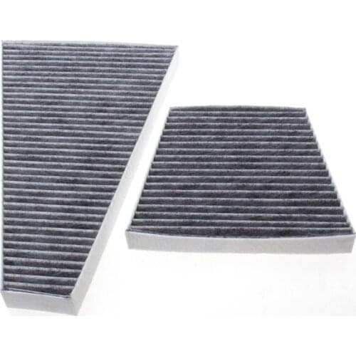 Cabin Filter For Volkswagen PHAETON 3D 3.0 3.2 V6/4.2 V8/5.0 V10/6.0 W12 4motion Model 2002 2003 2004 2005- 1Pcs Filter Set