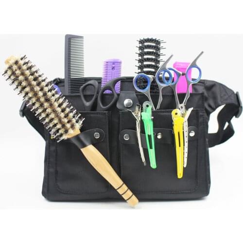 Barber Styling Tools Bag Salon Scissor Comb Trimmer Storage Case Organizer Can Hold Hairdryer Trainning Head Bag