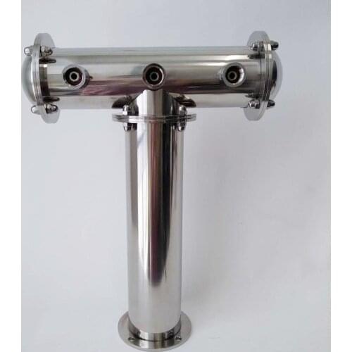 T shape beer column Stainless steel color beer tower