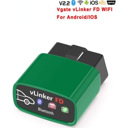 Vgate vLinker FD ELM327 V2.2 Forscan for ford Scanning Bluetooth-compatible 4.0 ELM 327 wifi OBD 2 OBD2 Car Diagnostic Auto Tool