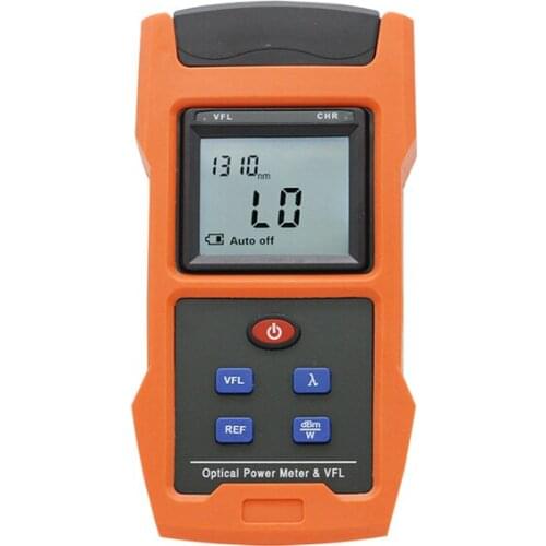 High precision TL563 Multifunction OPM -70dBm- 10dbm optical power meter 10mw red light source machine with FC, SC