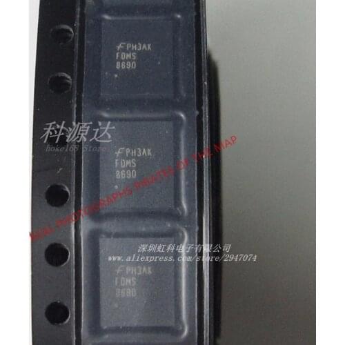 10pcs/lot FDMS8690 QFN-8 8690 In Stock