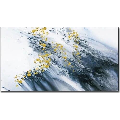 100% Hand-painted New Abstract Textured Oil Painting Canvas Wall Decor Art Modern Home Decoration Pieces Unframed Artwork