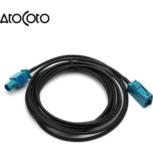 AtoCoto 16ft Fakra Z male to Female RG174 GPS Navigation Extension Conversion CAR Radio Antenna Cable Adapter 200CM 500CM