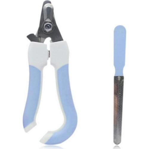 Hot Convenient 1Pc TINGHAO Pet Dog Teddy Animal Claws Scissor Cut Stainless Steel Nail Clipper File Cutter Dog Supplies