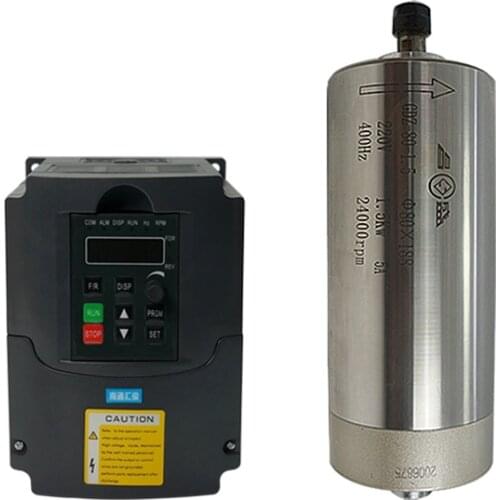 LY 220V 1.5KW 2.2KW VFD Water Cooled Spindle CNC Part Kit DIY CNC Milling Machine Wood Metal Engraver