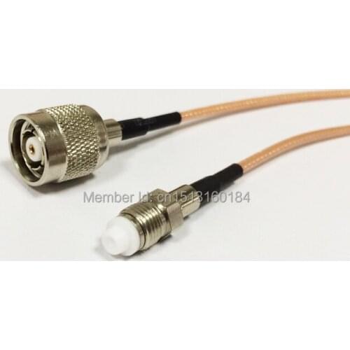 New Modem Coaxial Cable RP-TNC Male Plug To FME Female Jack Connector RG316 Cable Pigtail 15CM 6" Adapter