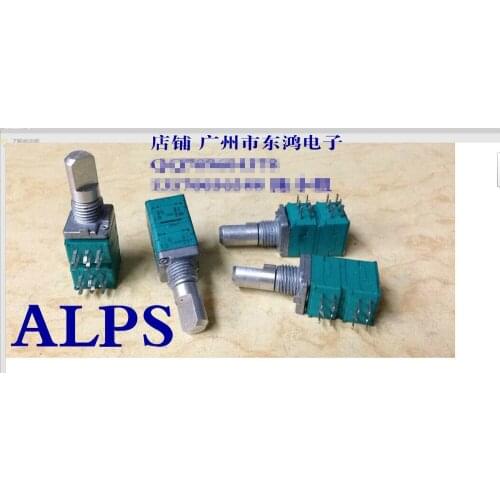 Original new 100% 09 Type precision potentiometer quadruple potentiometer C20K axial length 15MM (SWITCH)