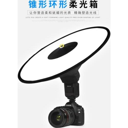 With Tracking number Camera Flash Diffuser Softbox Silver and White Reflector for Canon 580EX 430EX for Nikon SB-600 SB900 SB800