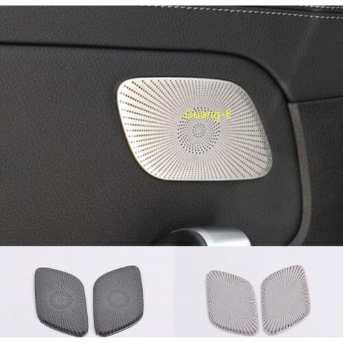 Car Inner Stick Rear Door Upper Audio Speaker Cover Back Side Trim For Mercedes Benz A Class W177 A180 A200 A250 2019 2020