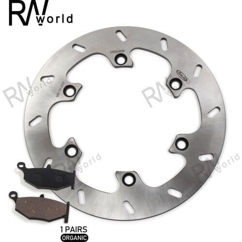 Motorcycle CNC Rear Brake Disk Disc Rotor Brake Pad Accessories For SUZUKI GSX-R B-KING 1300 2008-2010 2009 GSX-R1300 GSXR1300