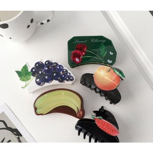 Fruit hair clips headwear hair accessories