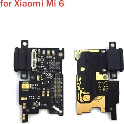 For Xiaomi Mi 6 USB Charger Dock Connector Connecting Charging Flex Cable for Xiaomi Mi6 USB Charging Repair Spare Parts Test QC