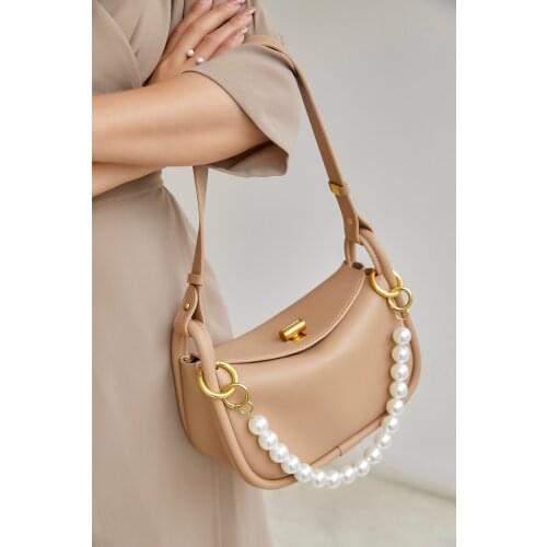New Women Soft Genuine Leather Solid Color Doctor Bag Two Leather Starp Cowhide Real Leather Large Capacity Shoulder Bag Handbag