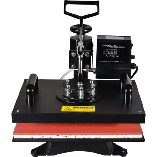 1pcs 8 In 1 Combo Heat Transfer Machine Sublimation/Heat Press Machine For Plate/Mug/Cap/TShirt /Phone case