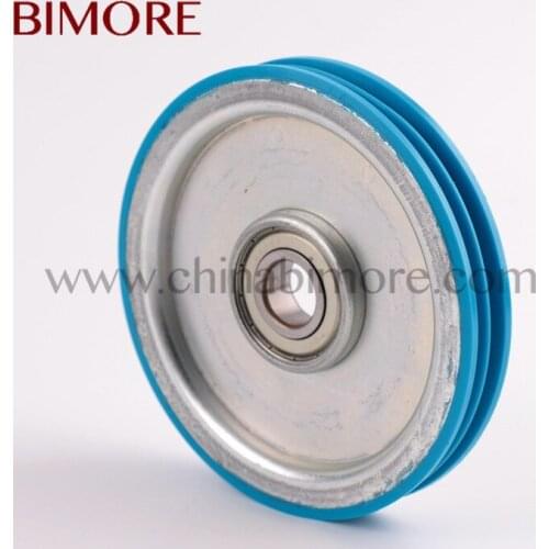 Elevator door sheave 140*20mm*Bearing 6204 Lift wire rope roller