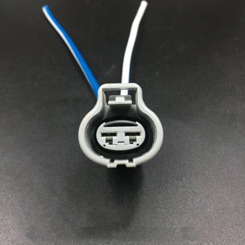 2 Pin Female Radiator Fan Connector Plug Wire Harness Pigtail For Toyota RAV4 Camry Buick Excelle 6-176146-6