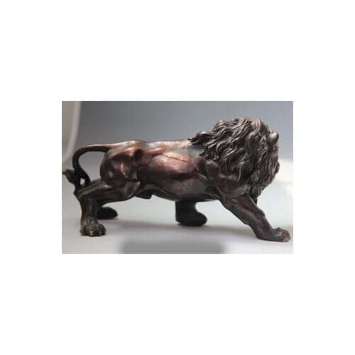 Antique bronze Pure Copper Brass De China Folk bronce Animal copper decoration