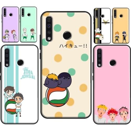 Anime Haikyuu Karasuno Case For Huawei Honor 8X 9X 10X 10 Lite 10i 7A 7C 4C 6C Pro 8A 9A 7S 8S 20 Pro Back Cover
