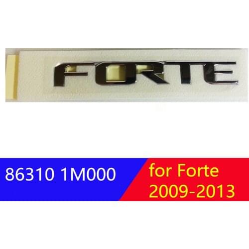 For Kia Cerato Forte Koup GENUINE FORTE Logo Emblem Rear Trunk 863101M000 86310-1M000