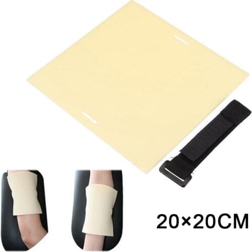 Fake Skin for Tattoo Practice 20''x20'' Arm Tattoo Practice Skin Rubber Apprentice Tattooing Strap Blank Tattoo Artificial Skin