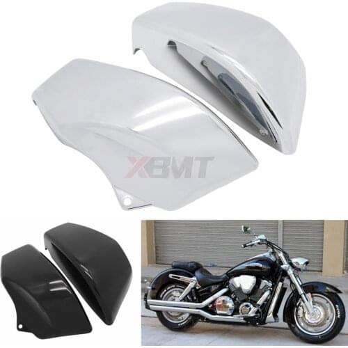 Motorcycle Battery Covers Side Frame Cover Protection For Honda VTX 1800 VTX1800 R/S/N/F/T 2002 2003 2004 2005 2006 2007 2008