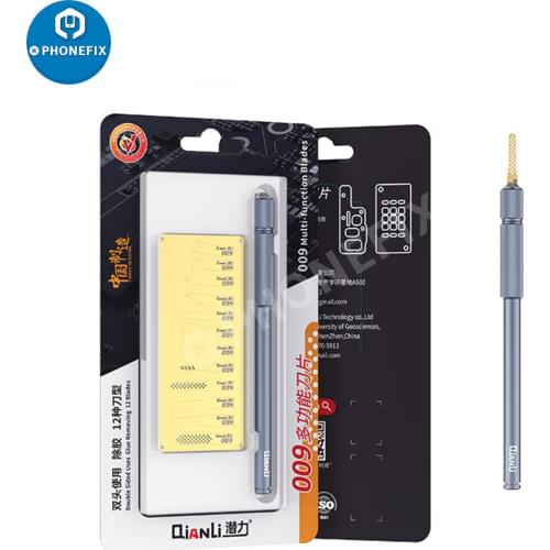 Qianli Tools 007 008 009 Multifunctional CPU IC Glue Remover Knife Blade Motherboard BGA Chip Glue Cleaning Scraping Pry Knife