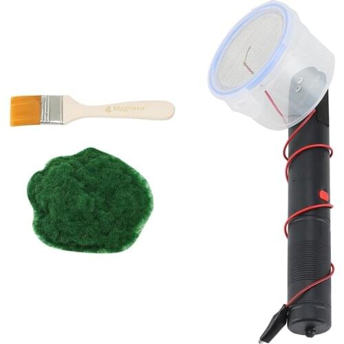 Static Grass Flocking Applicator Set Plastic Flocking Applicator with Antiskid Handle ,DIY Scenic Modelling Sand Table