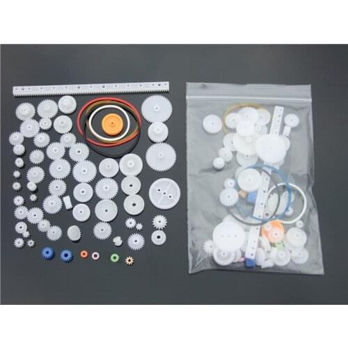 Boutique gear package! 60 kinds gearbox DIY toys/robot model accessories